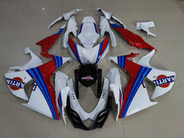 2009-2016 Martini Personnalisé GSXR 1000 Carénage 2009-2016 Martini Personnalisé GSXR 1000 Carénage