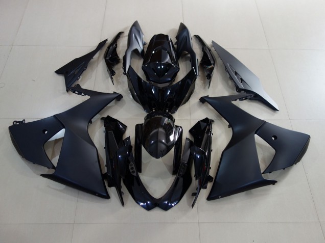 2009-2016 Noir Mat & Noir Brillant GSXR 1000 Carénage 2009-2016 Noir Mat & Noir Brillant GSXR 1000 Carénage