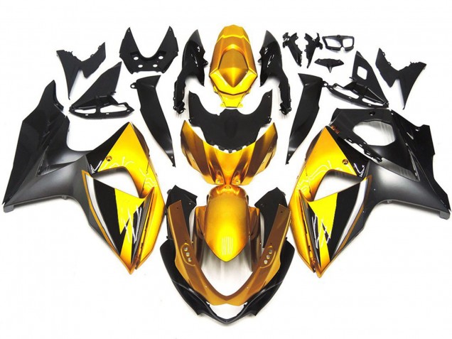 2009-2016 Or & Gris OEM Style Personnalisé GSXR 1000 Carénage 2009-2016 Or & Gris OEM Style Personnalisé GSXR 1000 Carénage
