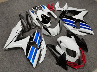 2009-2016 Style Blanc Bleu & Rouge GSXR 1000 Carénage