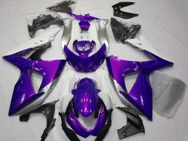 2009-2016 Violet Brillant & Blanc GSXR 1000 Carénage