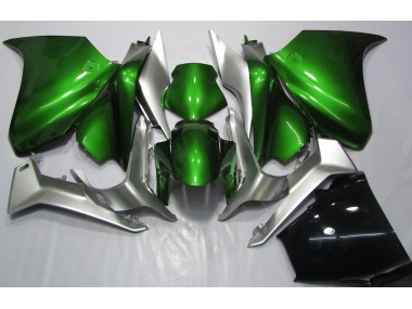 2010-2013 Vert Foncé & Argent VFR1200 Carénage