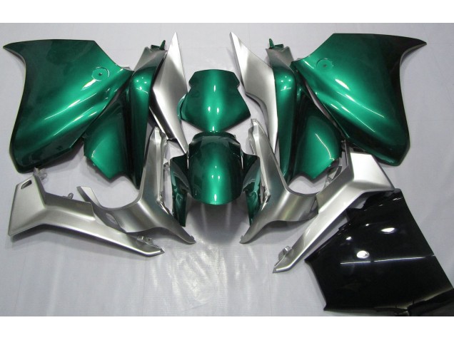 2010-2013 Vert Écume De Mer & Argent VFR1200 Carénage 2010-2013 Vert Écume De Mer & Argent VFR1200 Carénage