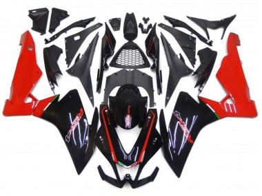 2010-2015 Rouge & Noir RSV4 1000 Carénage