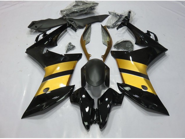 2011-2012 Conception Cbr Noir Or CBR600F Carénage 2011-2012 Conception Cbr Noir Or CBR600F Carénage