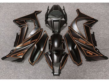 2011-2015 Doublure Noir Mat & Orange ZX10R Carénage
