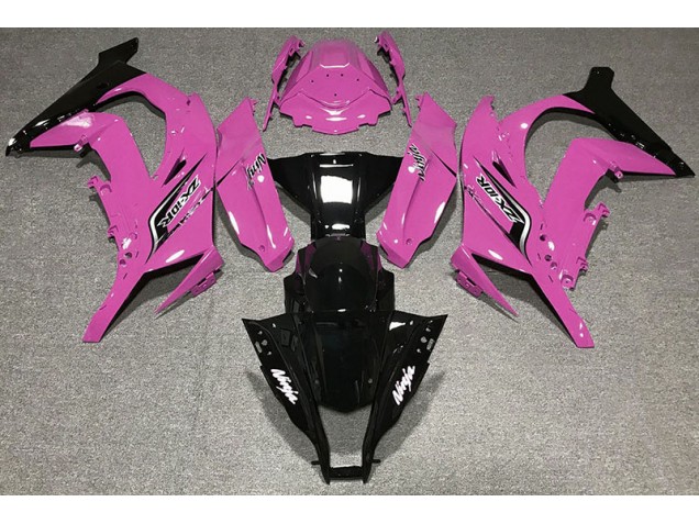 2011-2015 Rose Brillant & Logos ZX10R Carénage 2011-2015 Rose Brillant & Logos ZX10R Carénage