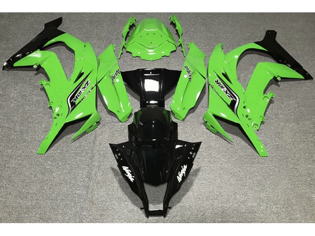 2011-2015 Vert Brillant & Logos ZX10R Carénage 2011-2015 Vert Brillant & Logos ZX10R Carénage