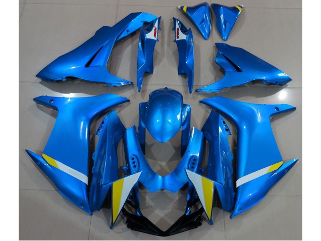 2011-2024 Bleu Clair Brillant GSXR 600-750 Carénage 2011-2024 Bleu Clair Brillant GSXR 600-750 Carénage
