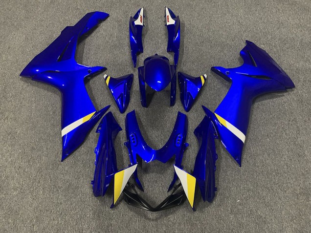 2011-2024 Bleu Profond De Marque Suzuki GSXR 600-750 Carénage 2011-2024 Bleu Profond De Marque Suzuki GSXR 600-750 Carénage