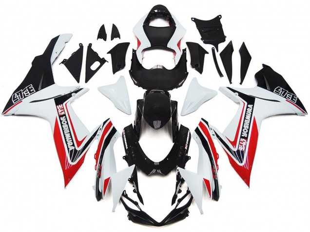 2011-2024 Kit De Style Personnalisé Rouge GSXR 600-750 Carénage 2011-2024 Kit De Style Personnalisé Rouge GSXR 600-750 Carénage