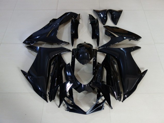 2011-2024 Noir Brillant Uni GSXR 600-750 Carénage 2011-2024 Noir Brillant Uni GSXR 600-750 Carénage