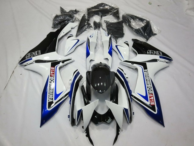 2011-2024 Noir Rockstar GSXR 600-750 Carénage 2011-2024 Noir Rockstar GSXR 600-750 Carénage