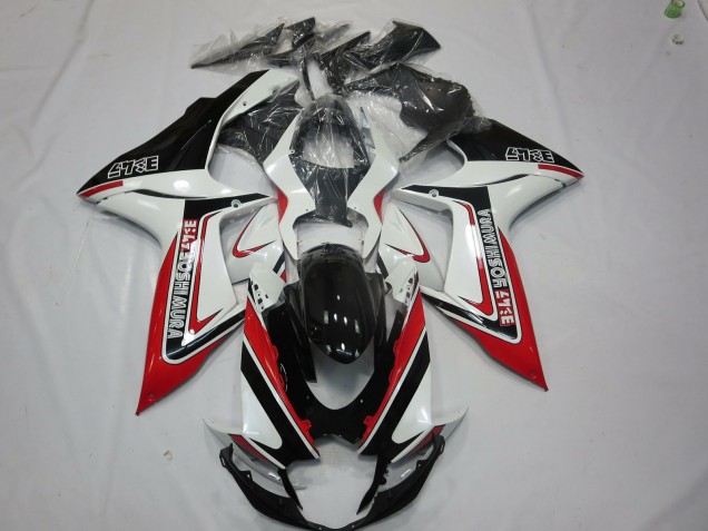 2011-2024 Rouge Blanc & Noir GSXR 600-750 Carénage 2011-2024 Rouge Blanc & Noir GSXR 600-750 Carénage