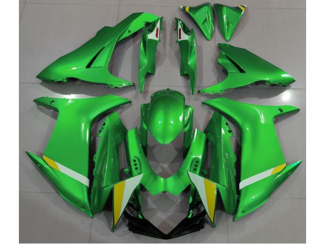 2011-2024 Vert Clair Brillant GSXR 600-750 Carénage 2011-2024 Vert Clair Brillant GSXR 600-750 Carénage