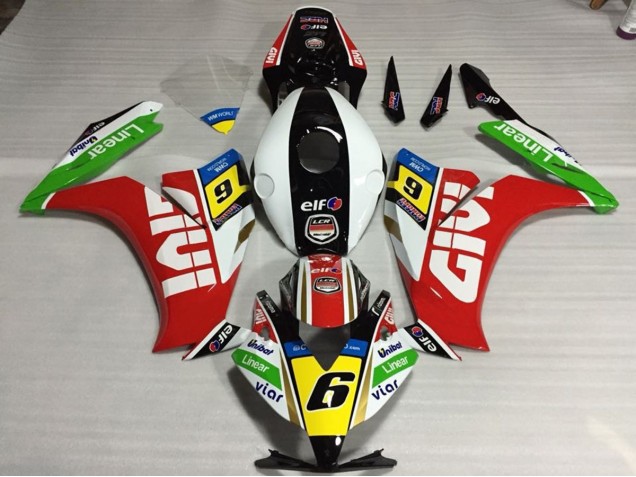 2012-2016 6 Givi Rosso CBR1000RR Carénage 2012-2016 6 Givi Rosso CBR1000RR Carénage
