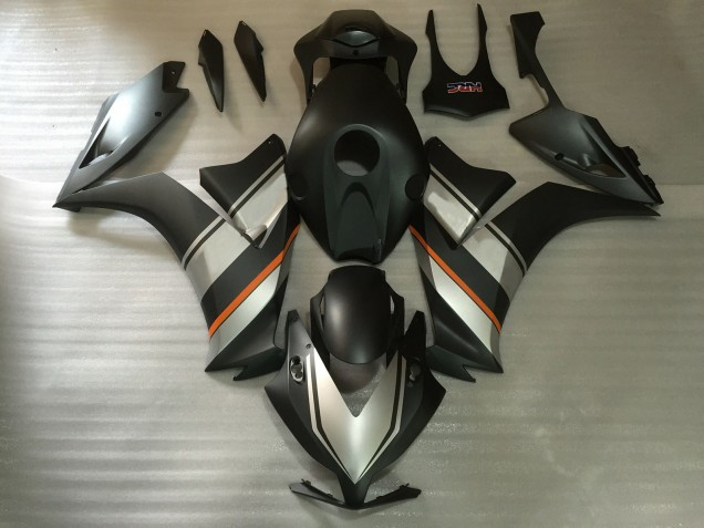 2012-2016 Argent Mat & Noir CBR1000RR Carénage 2012-2016 Argent Mat & Noir CBR1000RR Carénage