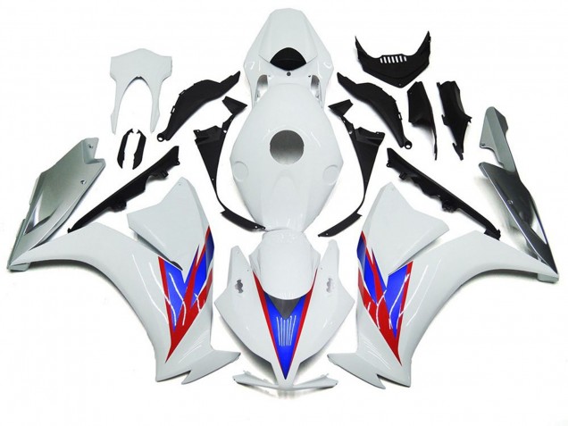 2012-2016 Blanc Brillant & Argent CBR1000RR Carénage 2012-2016 Blanc Brillant & Argent CBR1000RR Carénage