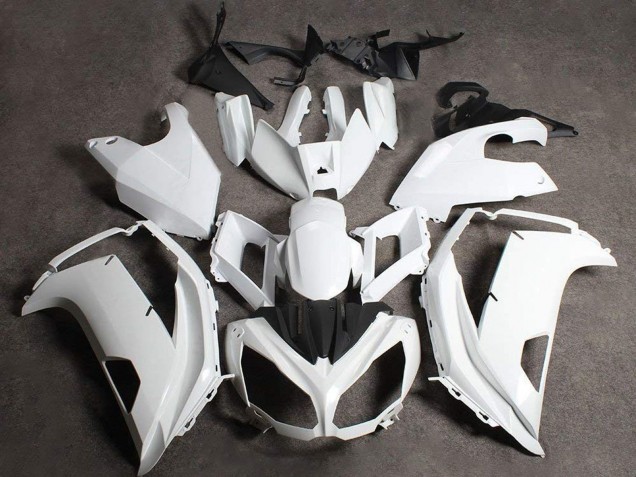 2012-2016 Blanc Ninja 650R Carénage 2012-2016 Blanc Ninja 650R Carénage