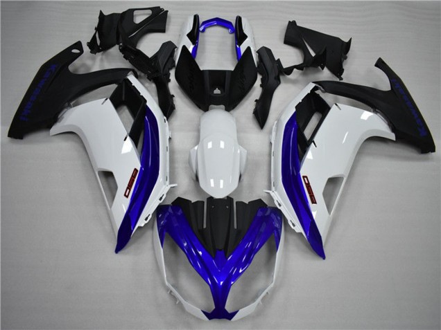 2012-2016 Bleu & Blanc Ninja 650R Carénage 2012-2016 Bleu & Blanc Ninja 650R Carénage