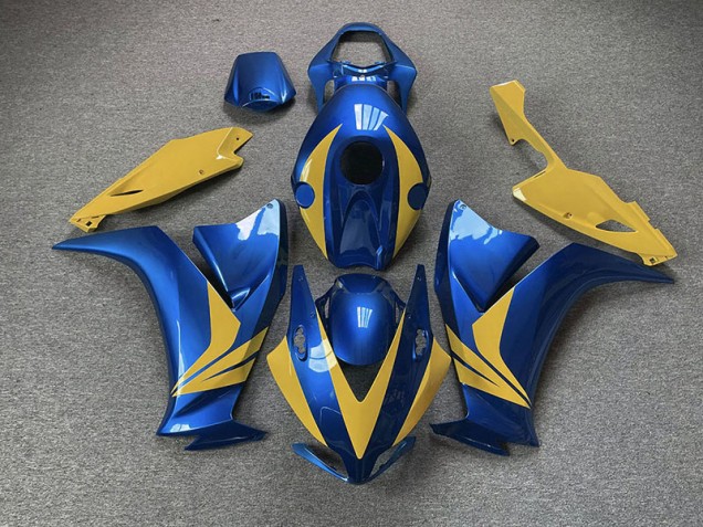 2012-2016 Bleu Brillant & Jaune CBR1000RR Carénage 2012-2016 Bleu Brillant & Jaune CBR1000RR Carénage