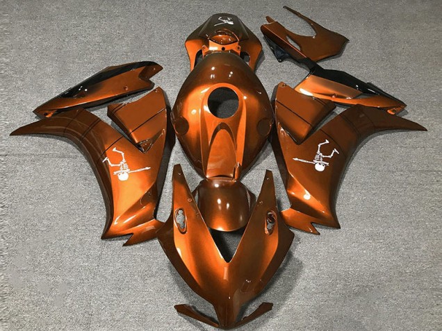 2012-2016 Brillant Orange Foncé CBR1000RR Carénage 2012-2016 Brillant Orange Foncé CBR1000RR Carénage