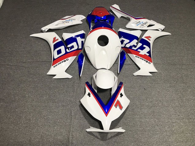 2012-2016 Design De Course Blanc CBR1000RR Carénage 2012-2016 Design De Course Blanc CBR1000RR Carénage