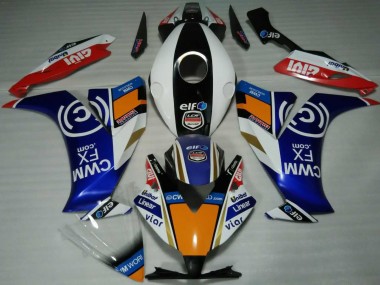 2012-2016 Elf Bleu & Orange CBR1000RR Carénage