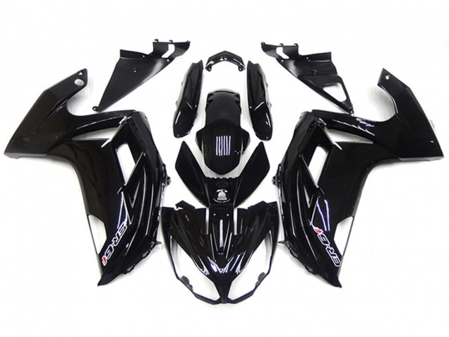 2012-2016 Noir Brillant Ninja 650R Carénage 2012-2016 Noir Brillant Ninja 650R Carénage