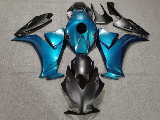 2012-2016 Noir Mat & Bleu Spécial CBR1000RR Carénage 2012-2016 Noir Mat & Bleu Spécial CBR1000RR Carénage