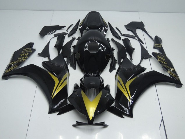 2012-2016 Noir & Or CBR1000RR Carénage 2012-2016 Noir & Or CBR1000RR Carénage