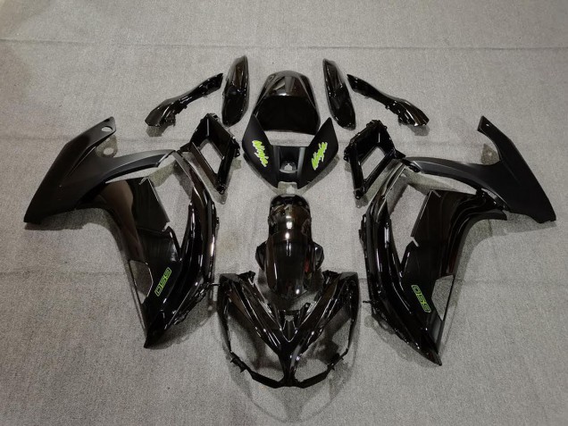 2012-2016 Noir & Vert Ninja 650R Carénage 2012-2016 Noir & Vert Ninja 650R Carénage