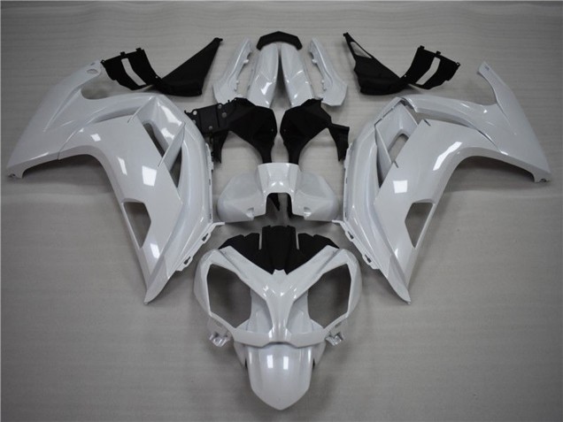 2012-2016 Perle Blanche Ninja 650R Carénage 2012-2016 Perle Blanche Ninja 650R Carénage
