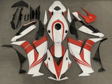 2012-2016 Rouge Brillant & Blanc CBR1000RR Carénage
