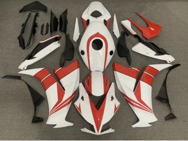 2012-2016 Rouge Brillant & Blanc CBR1000RR Carénage
