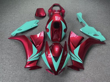 2012-2016 Rouge Brillant & Bleu Sarcelle CBR1000RR Carénage