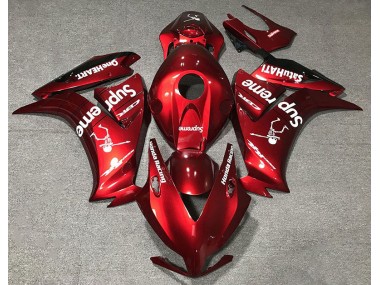 2012-2016 Rouge Foncé Personnalisé CBR1000RR Carénage