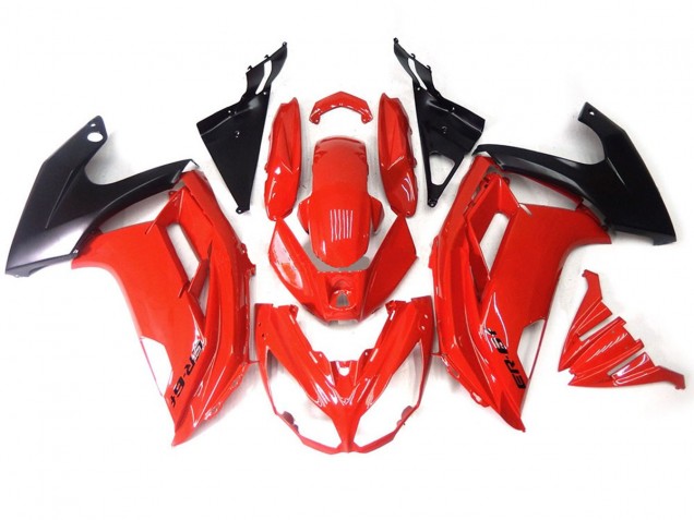 2012-2016 Rouge Noir Ninja 650R Carénage 2012-2016 Rouge Noir Ninja 650R Carénage