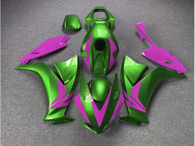 2012-2016 Vert Brillant & Rose CBR1000RR Carénage 2012-2016 Vert Brillant & Rose CBR1000RR Carénage