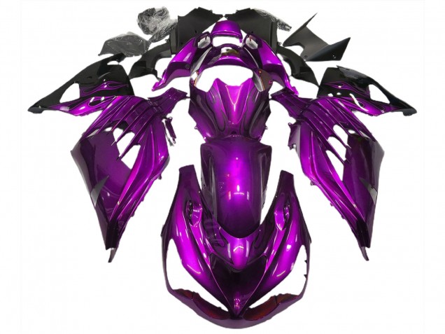 2012-2021 Ambiance Violet Brillant ZX14R Carénage 2012-2021 Ambiance Violet Brillant ZX14R Carénage