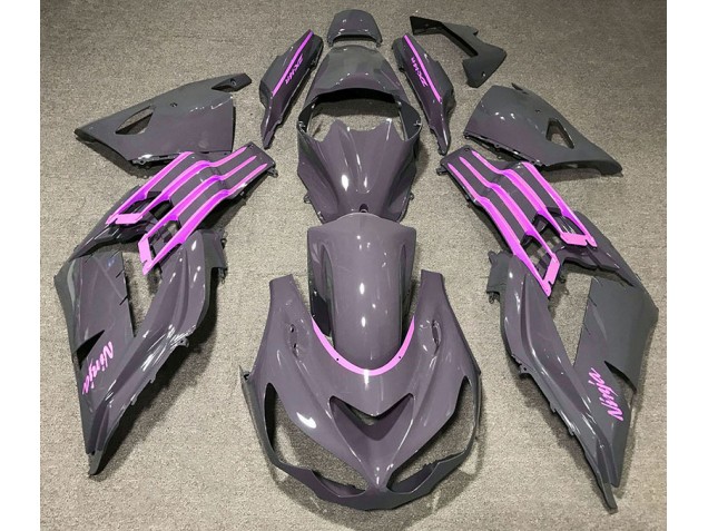 2012-2021 Nardo Gris & Rose ZX14R Carénage 2012-2021 Nardo Gris & Rose ZX14R Carénage