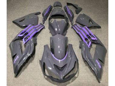 2012-2021 Nardo Gris & Violet ZX14R Carénage