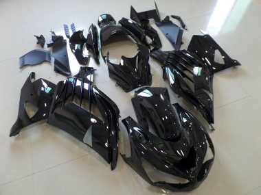 2012-2021 Noir Brillant ZX14R Carénage