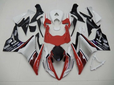 2013-2016 Style Rouge Blanc & Noir Daytona 675 Carénage