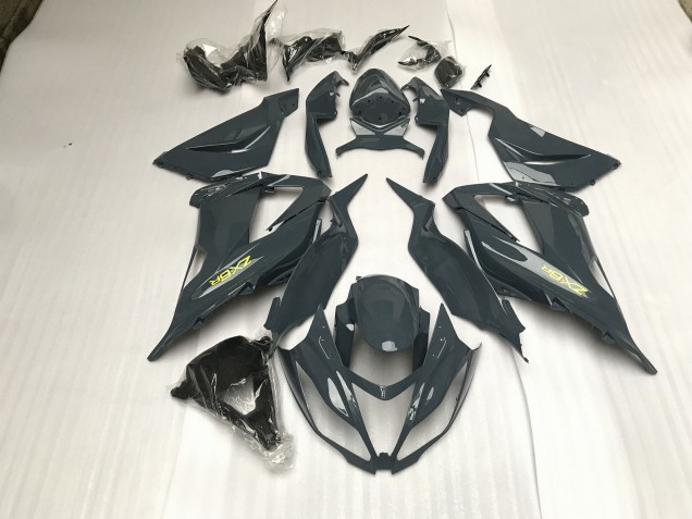 2013-2018 Gris Brillant ZX6R Carénage 2013-2018 Gris Brillant ZX6R Carénage