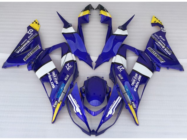 2013-2018 Modèle Bleu ZX6R Carénage 2013-2018 Modèle Bleu ZX6R Carénage
