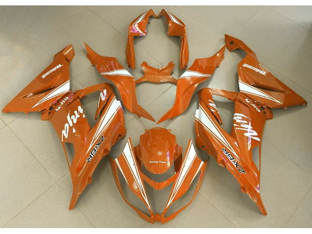 2013-2018 Ninja Orange ZX6R Carénage 2013-2018 Ninja Orange ZX6R Carénage