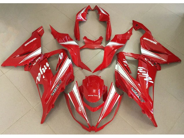 2013-2018 Ninja Rouge ZX6R Carénage 2013-2018 Ninja Rouge ZX6R Carénage