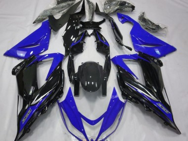 2013-2018 Noir & Bleu ZX6R Carénage
