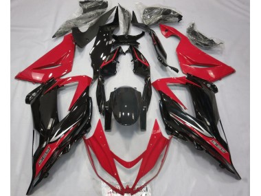 2013-2018 Noir & Rouge ZX6R Carénage